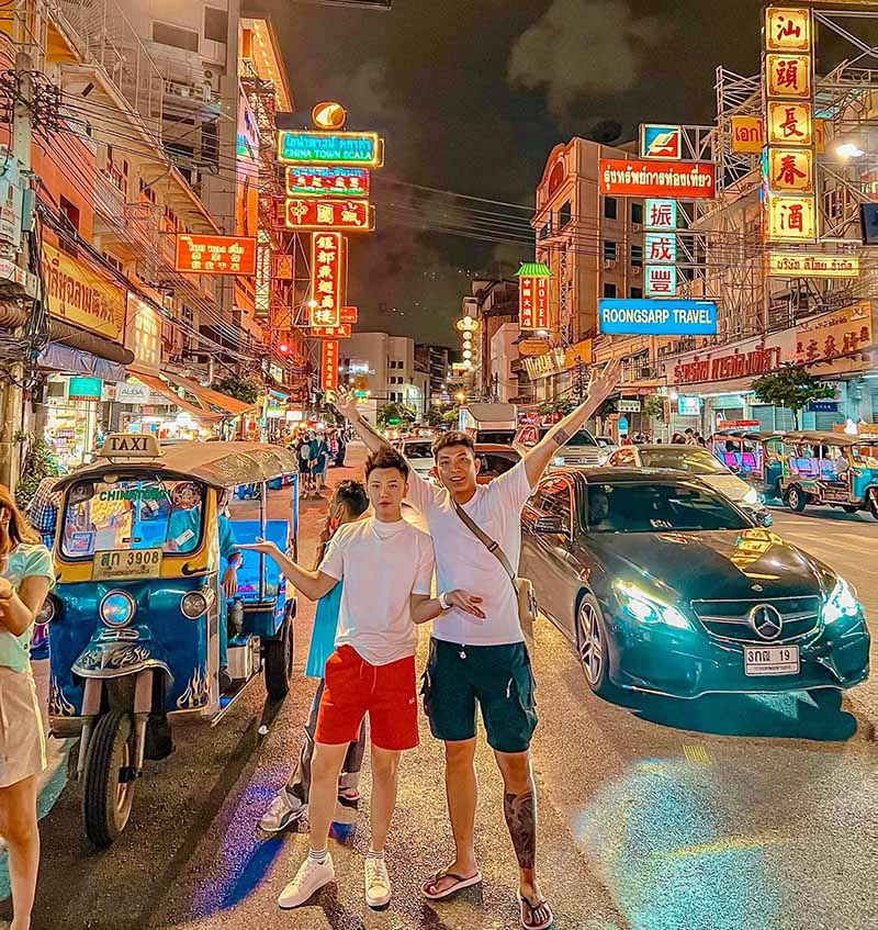 China Town - night markets in bangkok